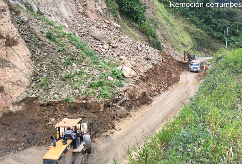 Vía Puerto Valdivia – obras principales Hidroituango