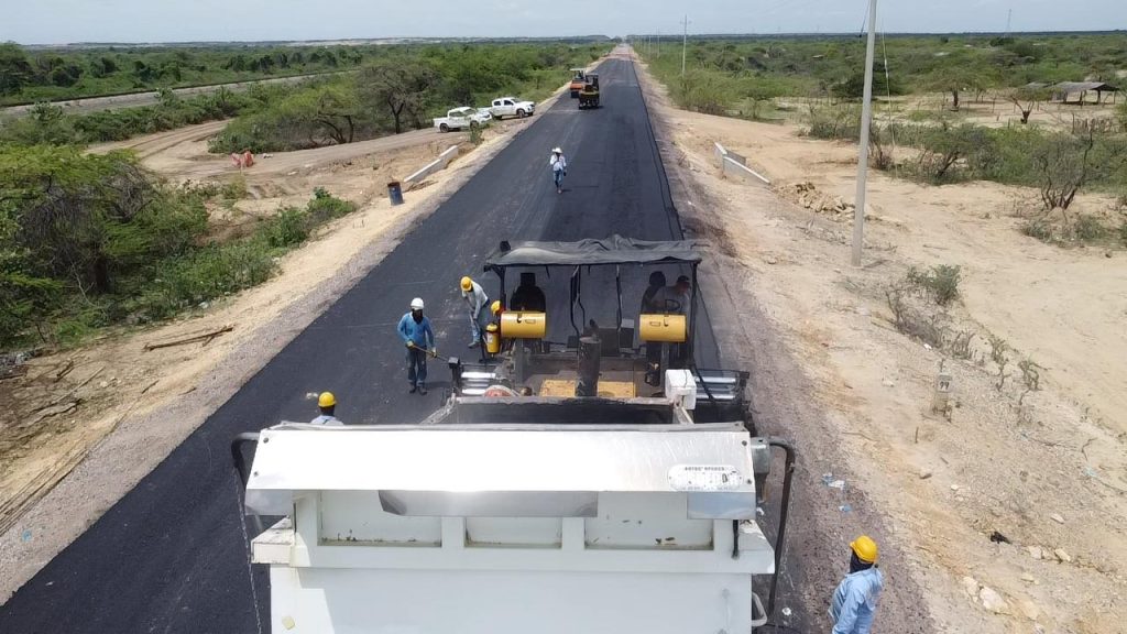 Conexión Alta Guajira: Uribia - Puerto Bolivar - Estrella - Vias Wayu y Cabo de la Vela - San Martin