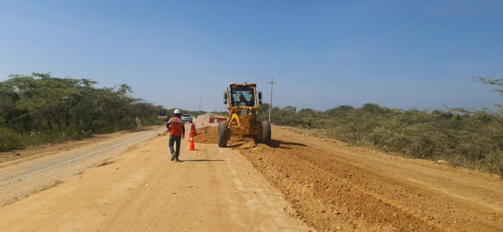 Conexión Alta Guajira: Uribia - Puerto Bolivar - Estrella - Vias Wayu y Cabo de la Vela - San Martin